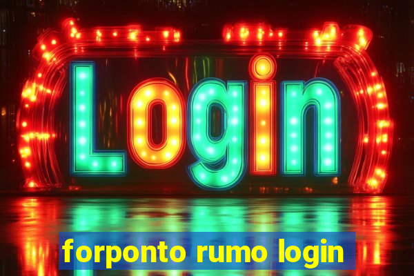 forponto rumo login